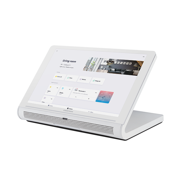 Painel touchscreen 7” de mesa para controle de ambiente