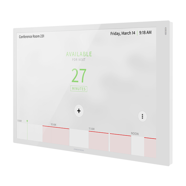 Painel de 10” para agendamento de sala