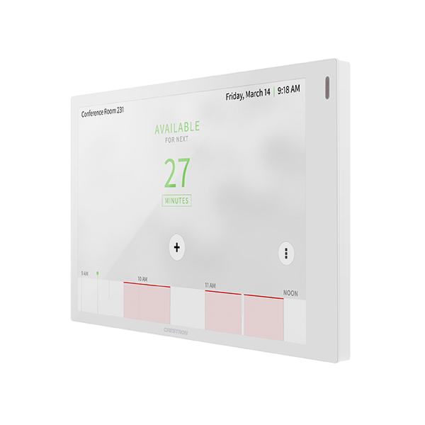 Painel de 7” para agendamento de sala