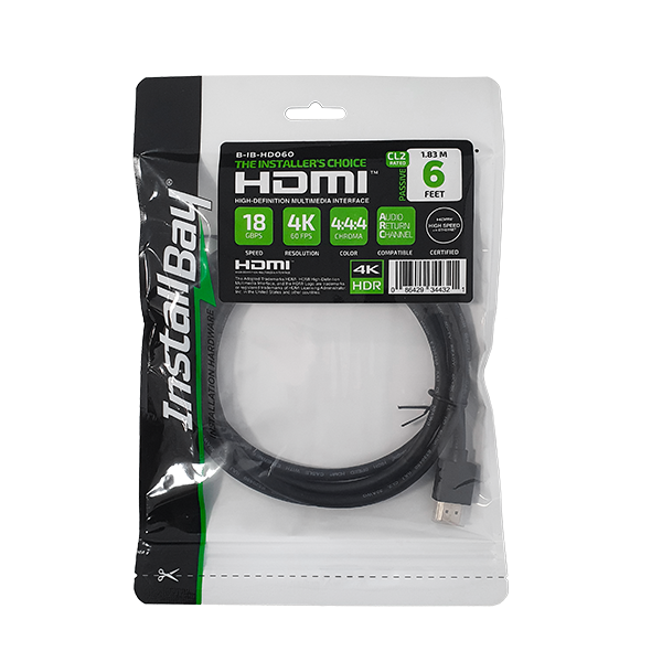 Cabo HDMI de alta velocidade com ethernet - 1,8 metros