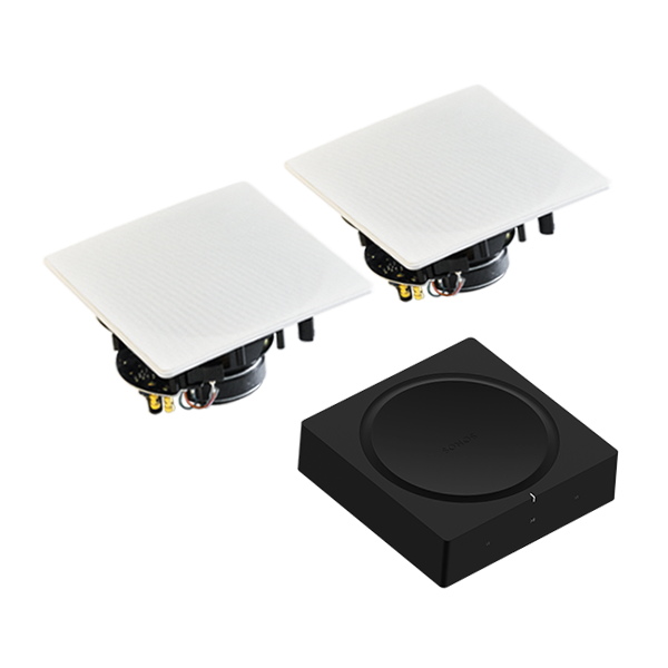 Kit Alto-falante de Embutir no teto de 6” Harmonic