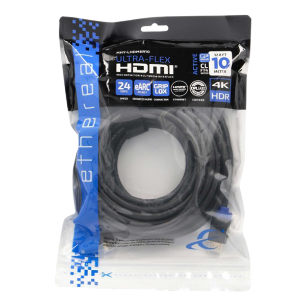 Cabo HDMI de alta velocidade com ethernet - 10 metros