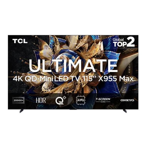 TV 115'' Ultimate 4K QD-MiniLED TCL X955 Max
