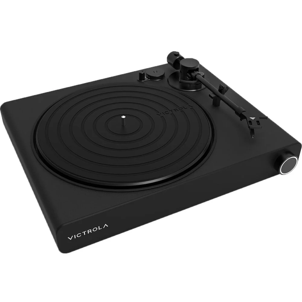 Victrola VPT-2000-BLK-ORT - Toca Discos com Tecnologia Ortofon