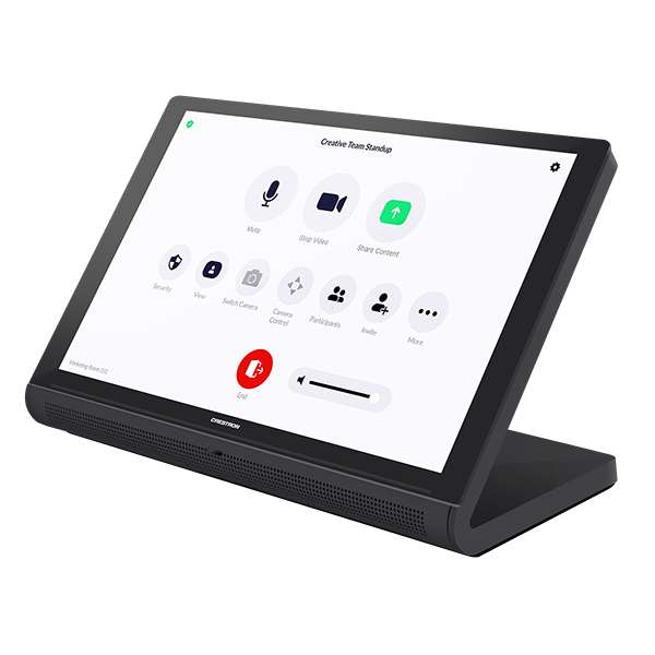 Painel touchscreen 10” de mesa para controle de ambiente