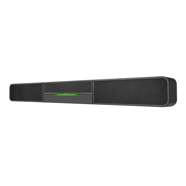 Soundbar para videoconferência para salas de reuniões de médio porte