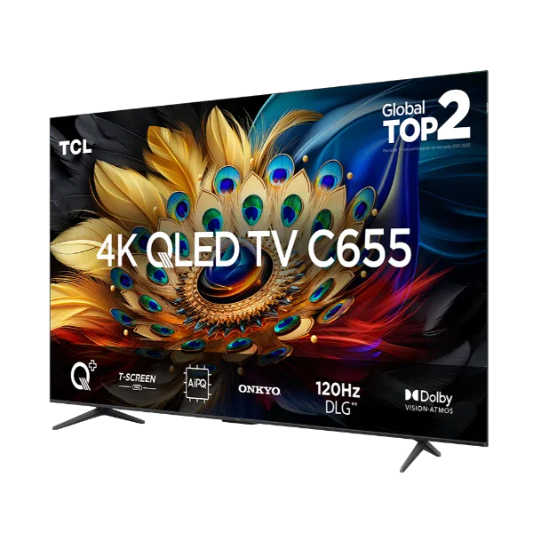 TV 85'' Advanced 4K QLED TCL C655
