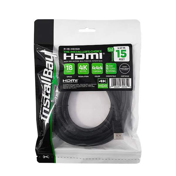 Cabo HDMI de alta velocidade com ethernet - 4,5 metros